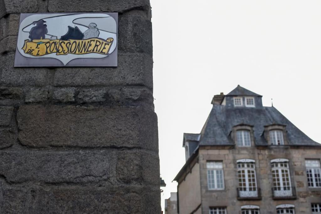 Les Remparts De Dinan . F3 Intramuros. Avec Wifi Екстер'єр фото